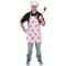 Beistle Red & White Crawfish Fabric Novelty Apron